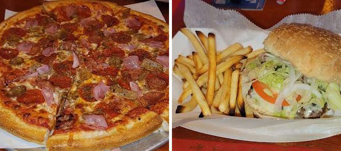 George's Pizza Menu