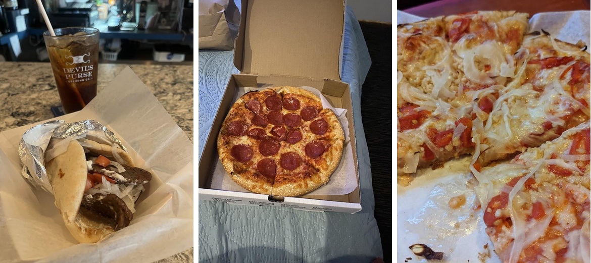 George's Pizza Menu
